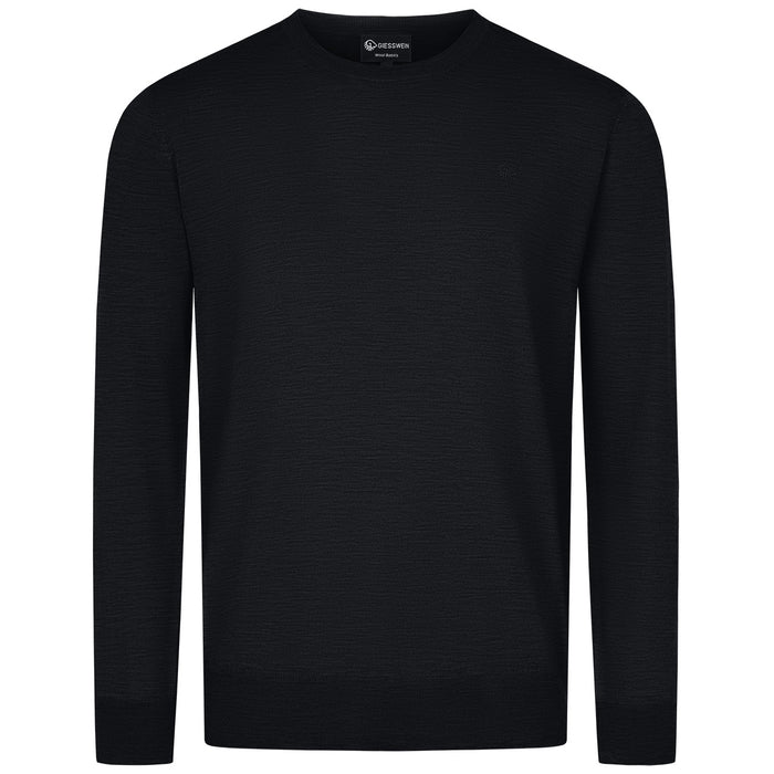 Giesswein Crew Neck cotton Men - anthracite 029