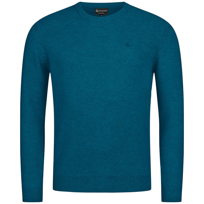 Giesswein Pullover Wool O-Neck M - bleu essence 585