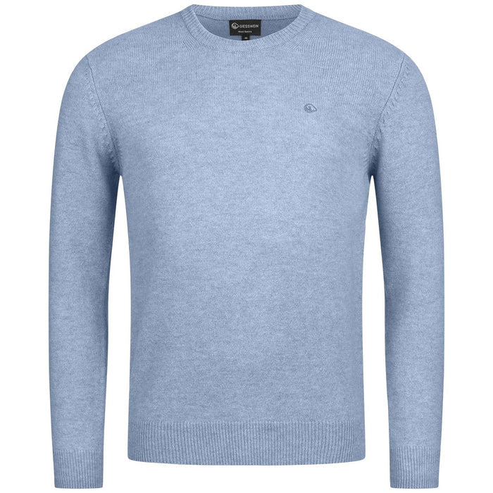 Giesswein Pullover Wool O-Neck M - ciel bleu 519