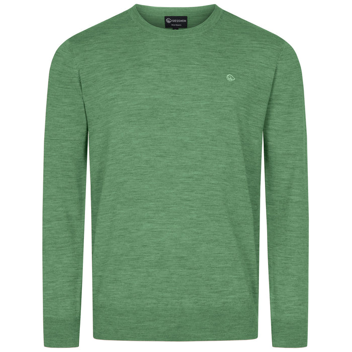Giesswein Crew Neck Men - foin vert 405