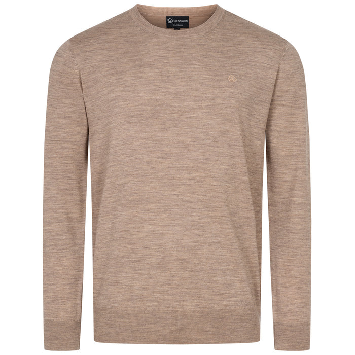 Giesswein Crew Neck Men - sable melé 212