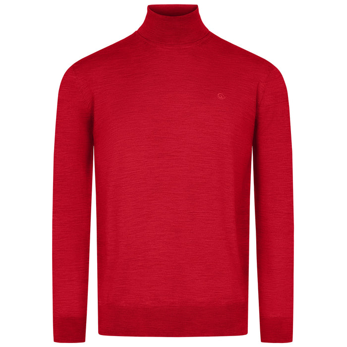 Giesswein Turtleneck Men - flamme rouge 343