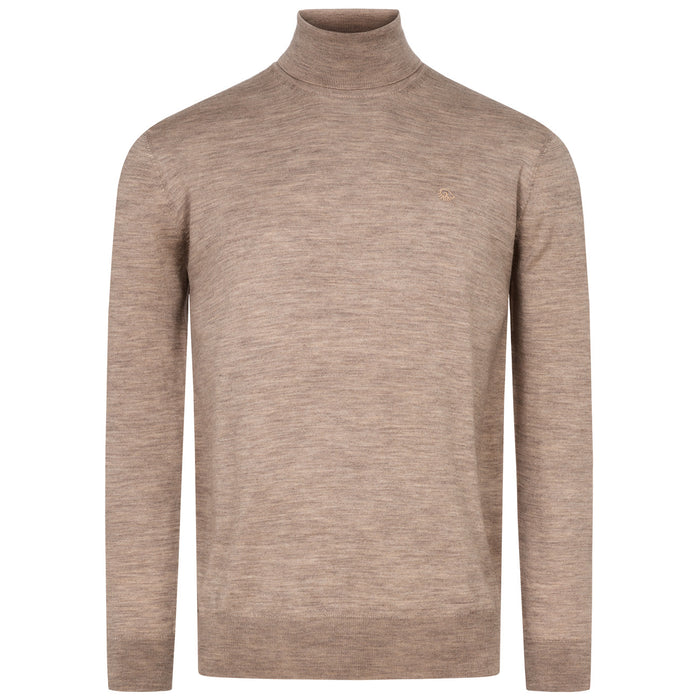 Giesswein Turtleneck Men - sable melé 212