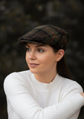 Pure Wool Aran Cap in Turf | Traditional Irish Craftsmanship