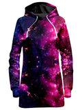 Purple Cosmos Hoodie Dress iEDM Epic Hoodie