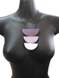 Purple Wooden Pendant