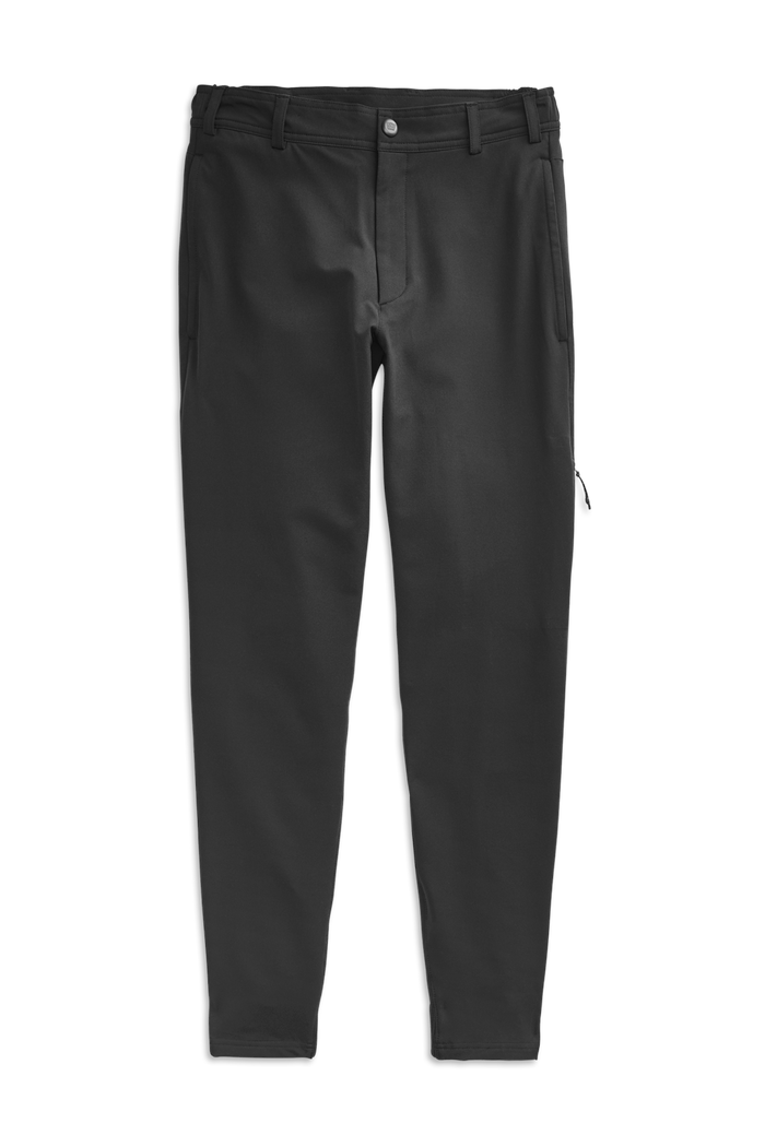 True Black | Front view of Radius Flex Jogger in True Black