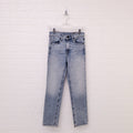 RAG & BONE ACID WASH SKINNY JEANS - SIZE 24