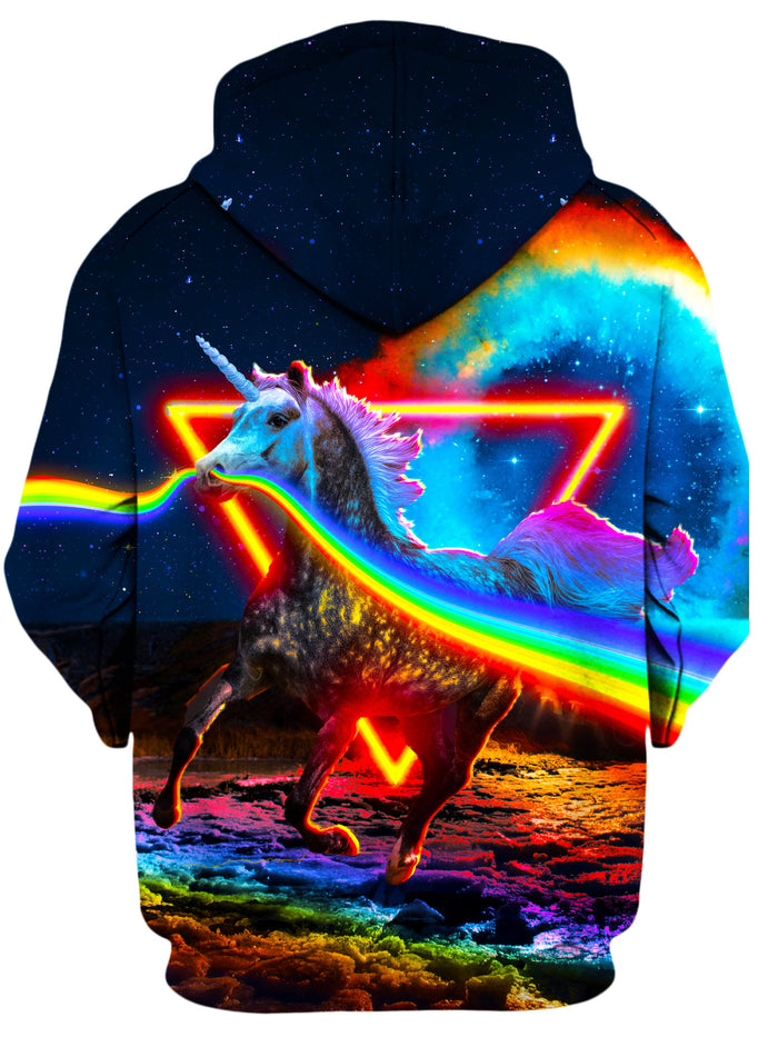 Rainbow Unicorn Unisex Hoodie Think Lumi Epic Hoodie