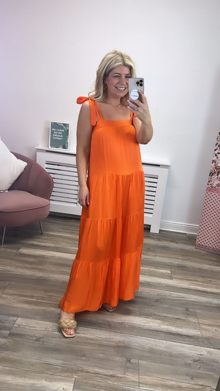 Rawen Dress (Orange)