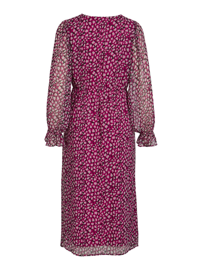 REENA MIDI DRESS (ORCHID)