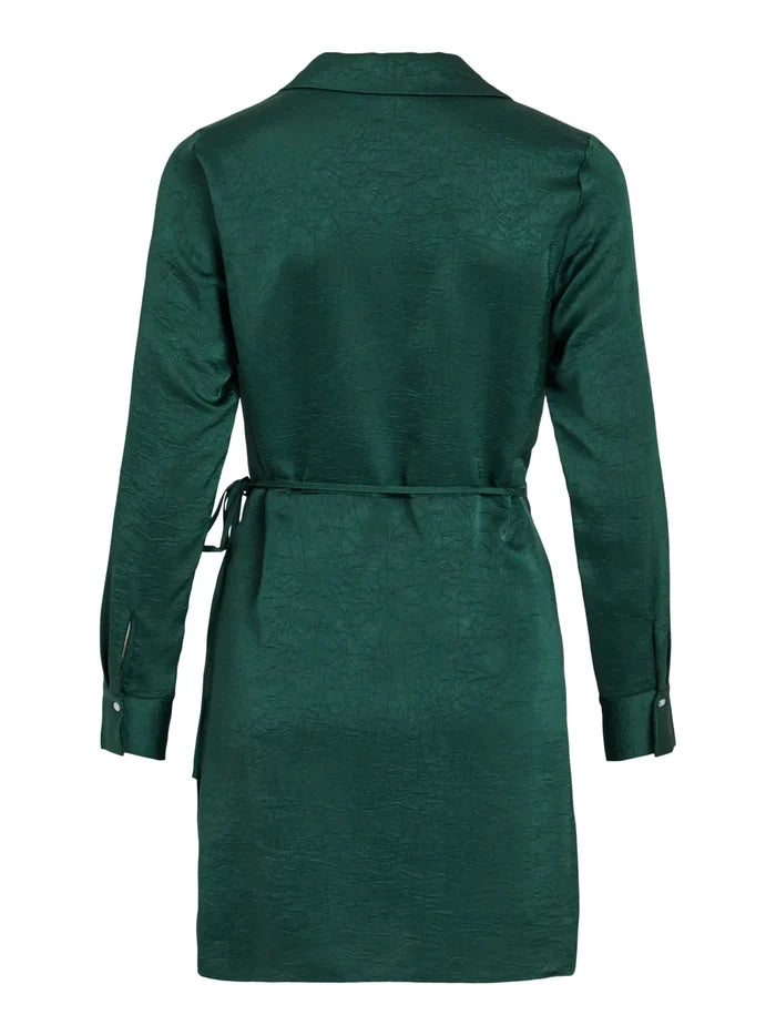 Regitse Wrap Dress (Pineneedle)