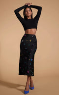 RENZO SKIRT (MYSTIC DITZY)