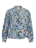 Riga Wrap Top (Serenity Brandied apricot flower)