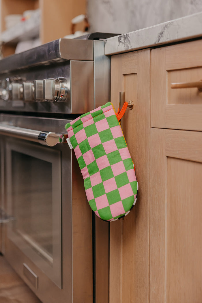 Riglee: 2 Oven Mitt + 1 Pot Pad Bundle Pack