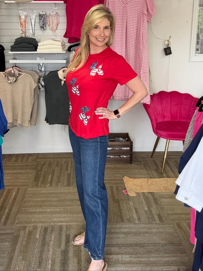 Risen Tummy Control Jeans
