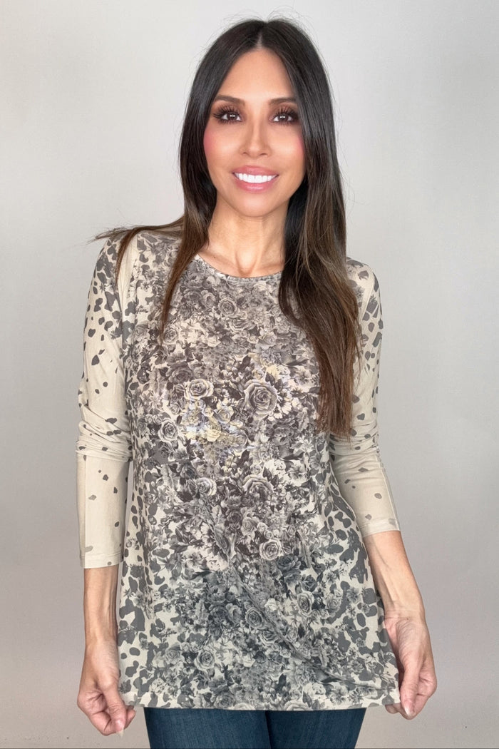 Style the Rose Black Mesh Top exclusively at Born To Glam
