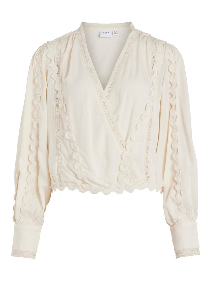 Rose Wrap Top (Birch)