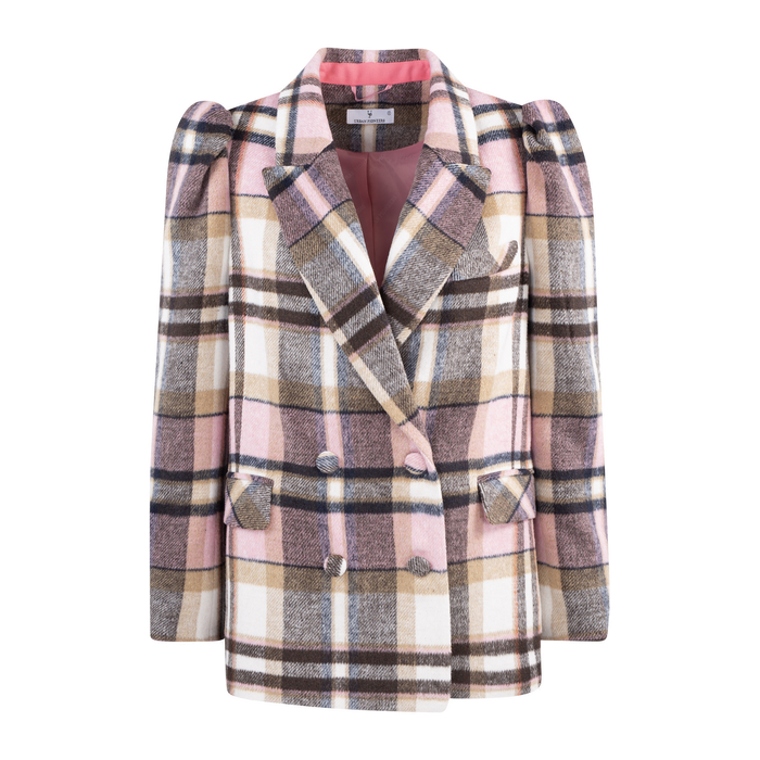 Urban Pioneers Female Rosi Blazer BLAZER PINK CHECK