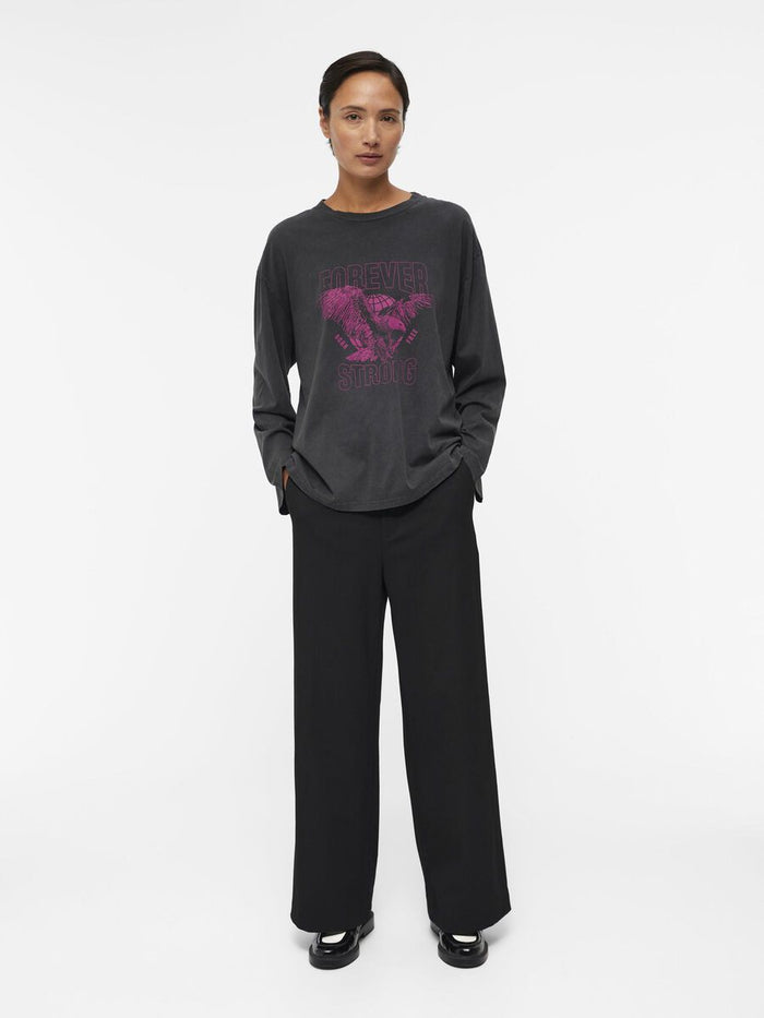 Rosie Long Sleeved T-Shirt (Grey)