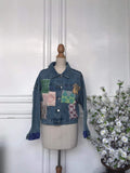 (s) - Denim Patch Jacket
