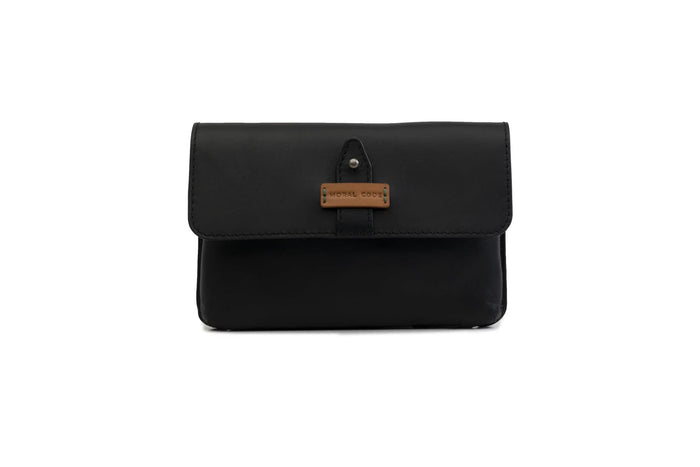 Moral Code Sadie Clutch -Black- #color_black