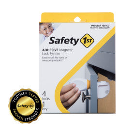 Safety 1ˢᵗ Secure-to-Explore Adhesive Magnetic Locks