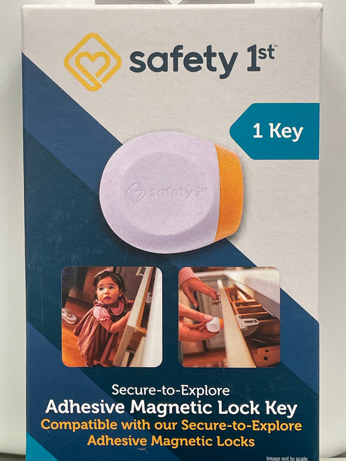 Safety 1ˢᵗ Secure-to-Explore Magnetic Lock Key