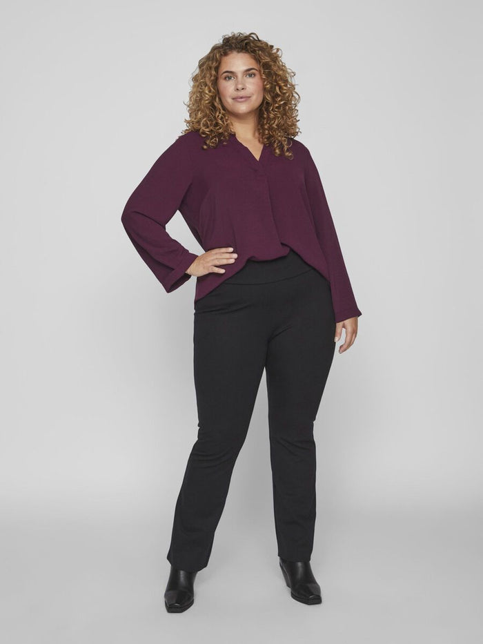 Sala V-Neck Top (Winter Bloom)