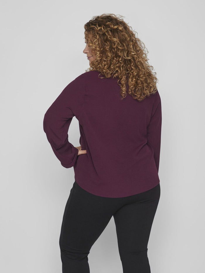 Sala V-Neck Top (Winter Bloom)