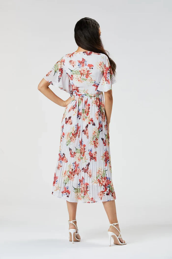 Salma Wrap Dress (Lilac)