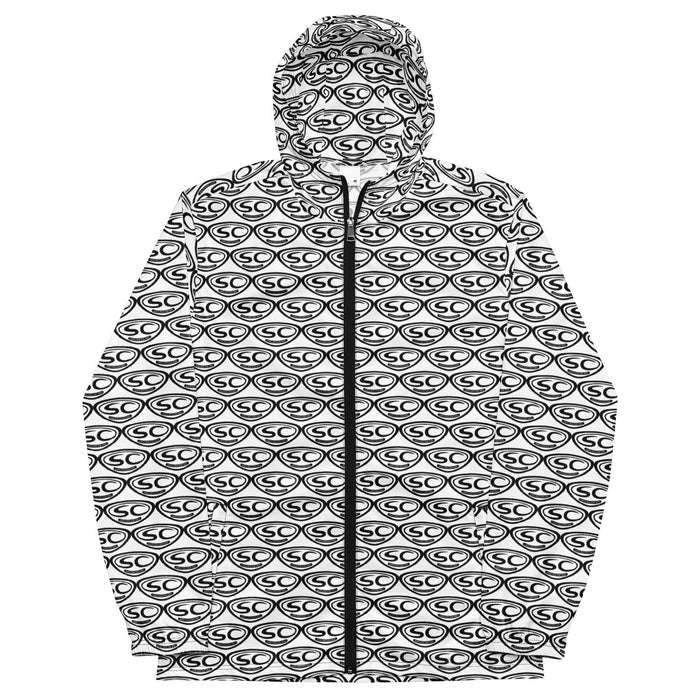 Santa Cruz Fishscales Zip Hoodie - All Over Design from Santa Cruz Surf Shop