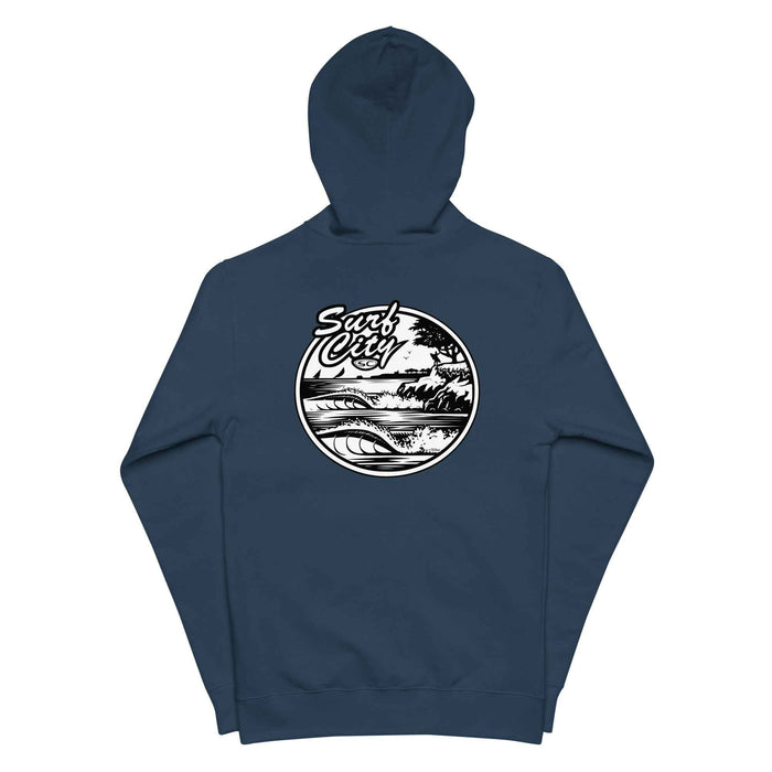 Santa Cruz SS SURF CITY Hoodie - Premium Men's Zip Hoodie from Surf Shop