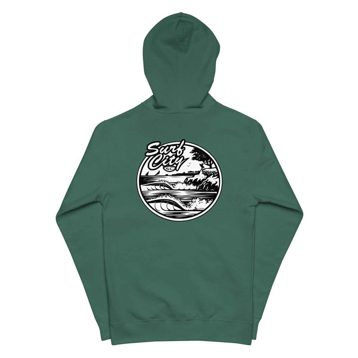 Santa Cruz SS SURF CITY Hoodie - Premium Men's Zip Hoodie from Surf Shop