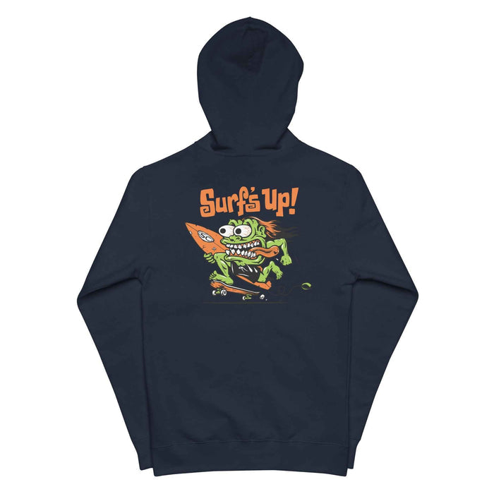 Santa Cruz Surf Zip Hoodie - Premium Men's Hoodie for Surf Enthusiasts
