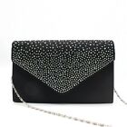 Satin and Diamante Evening Bag