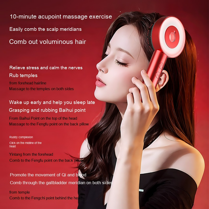 Scalp Massage Comb for Relaxation and Hair Health