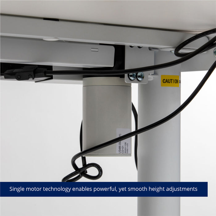 SCRATCH AND DENT - Adjustable Youth Electronic Desk - FINAL SALE