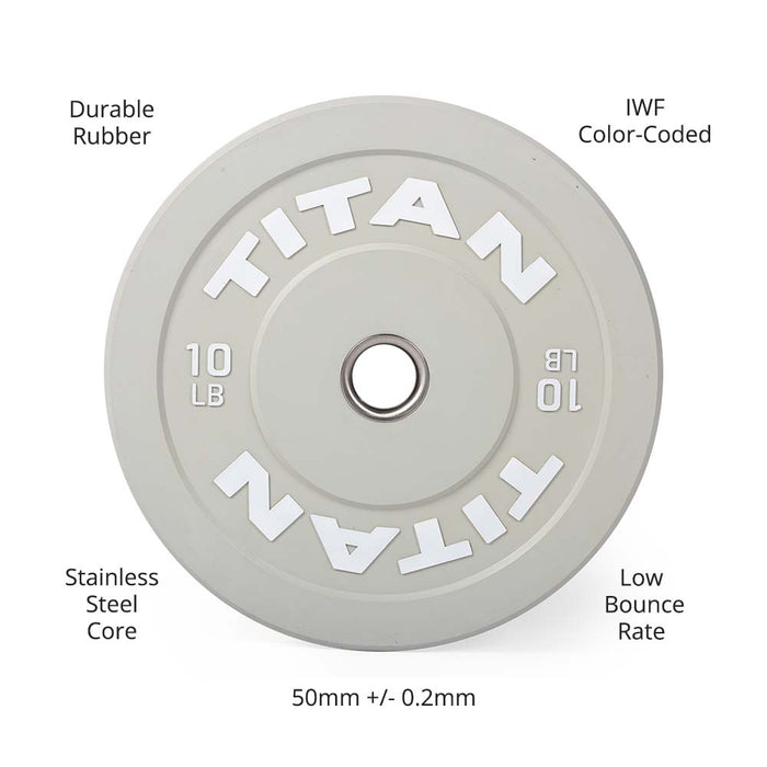 10 LB Pair Economy Color Bumper Plates