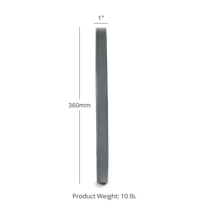 Scratch and Dent, 10 LB Pair Elite Color Bumper Plates