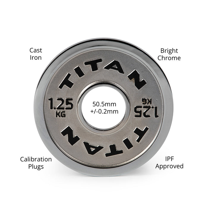 1.25 KG Pair Calibrated Steel Plates