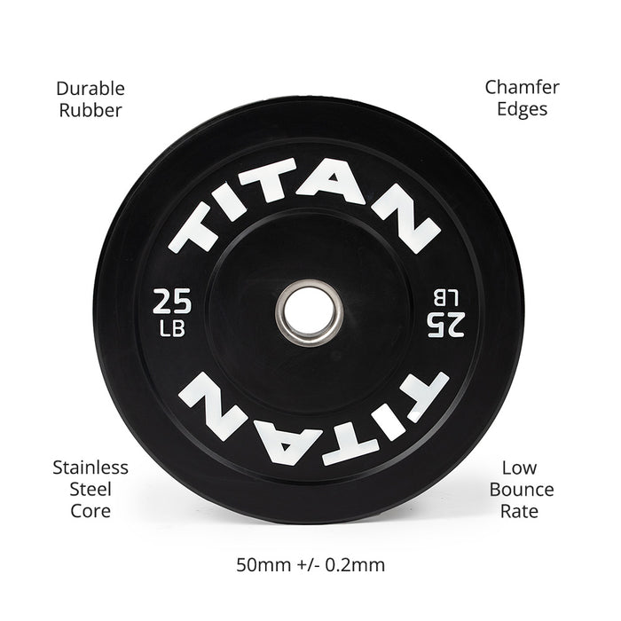 25 LB Pair Economy Bumper Plates