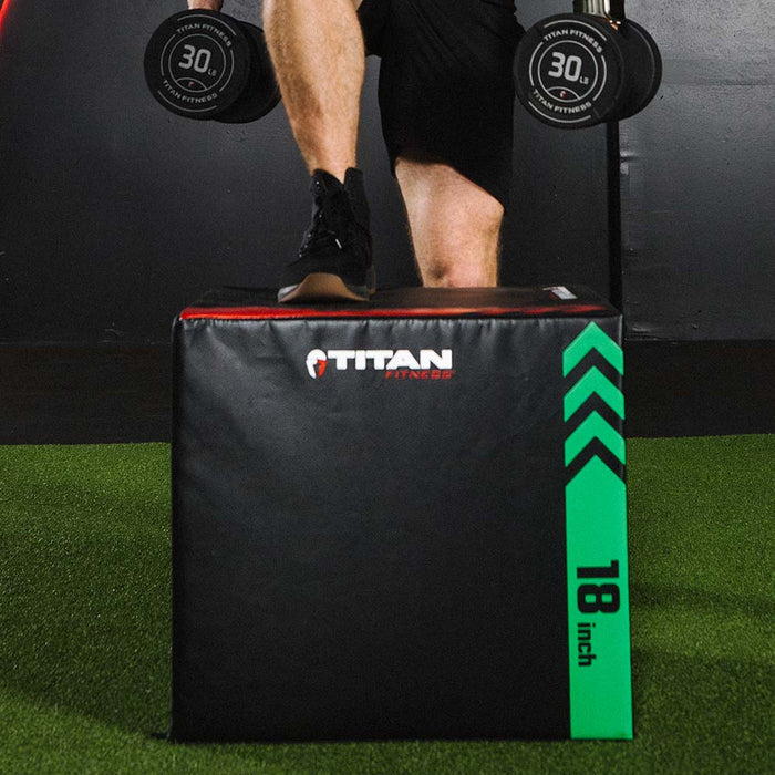 3-In-1 Heavy Foam Plyometric Box | 16 x 18 x 20in