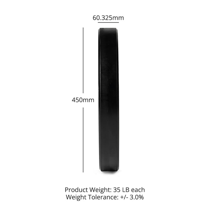 35 LB Single Economy Bumper Plate
