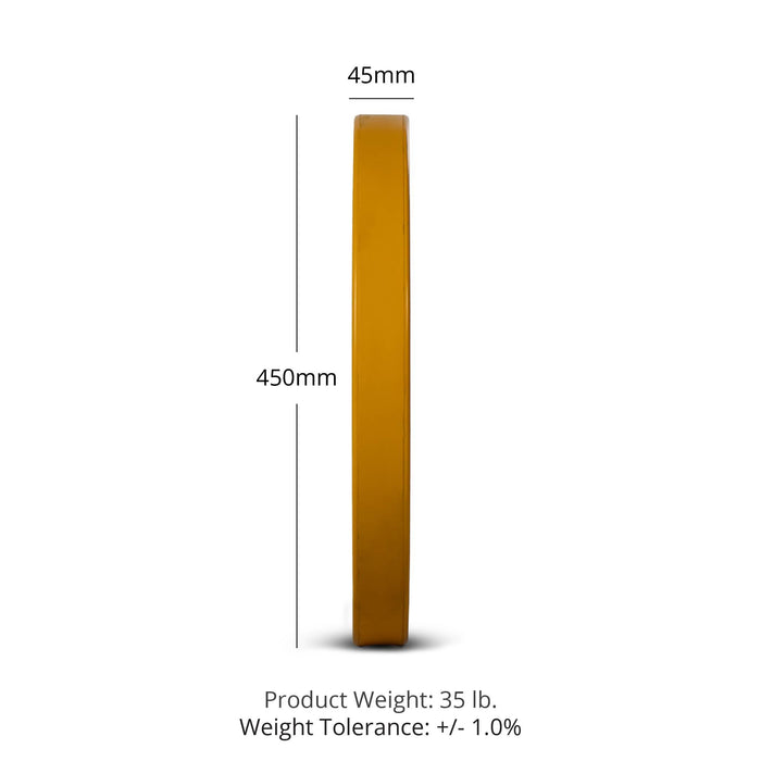 Scratch and Dent - 35 LB Single Elite Color Competition Plate - FINAL SALE