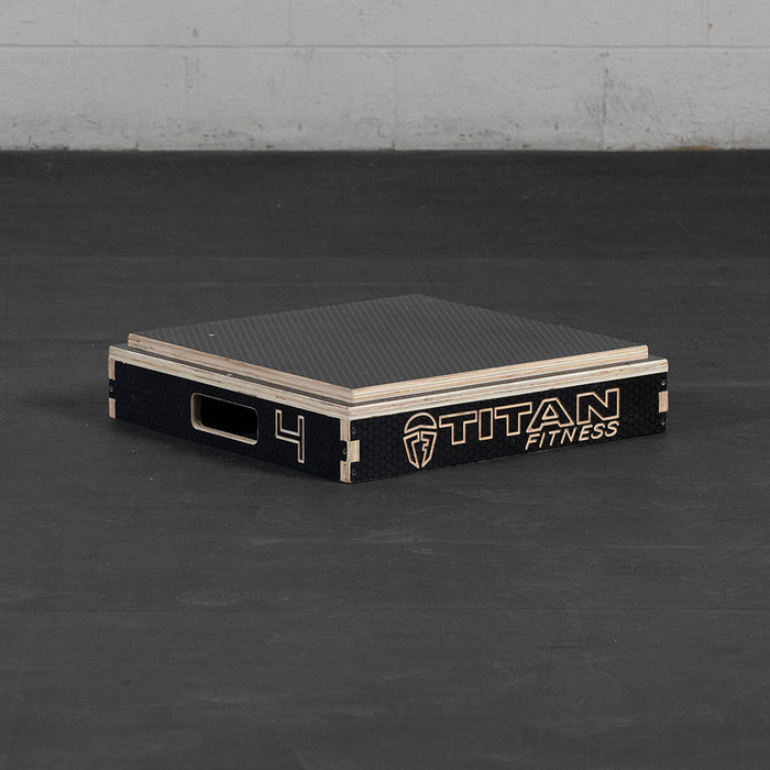 4" Stackable Wooden Plyo Box
