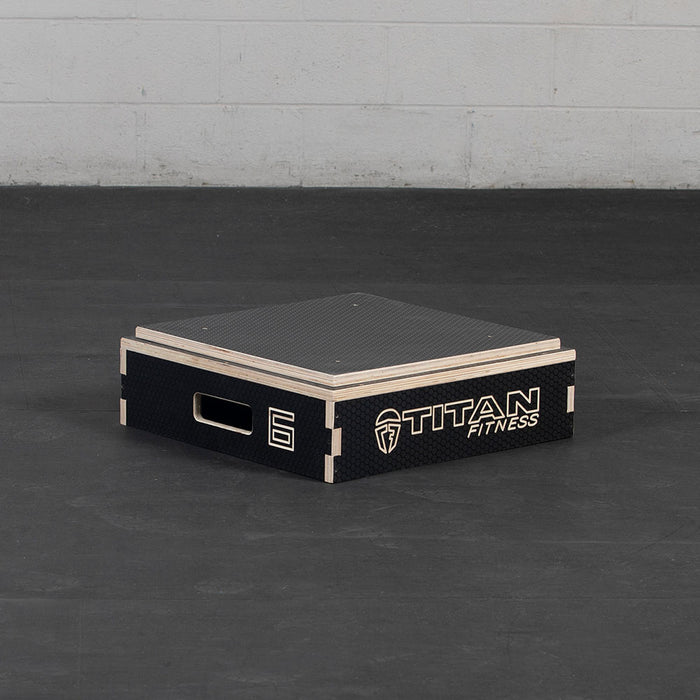 6" Stackable Wooden Plyo Box