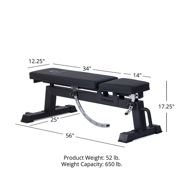 Performance Series Adjustable Bench | Black