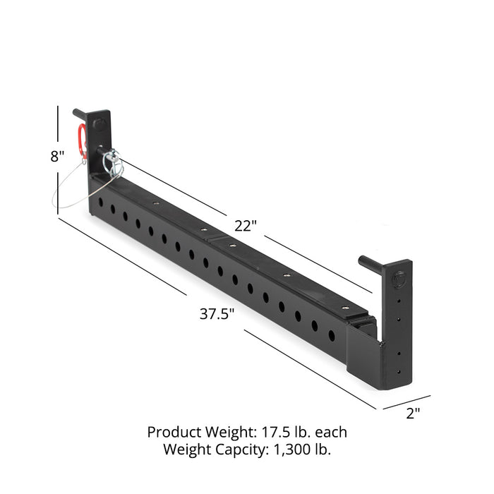 T-3 Series Flip-Down Safety Bars | 36"