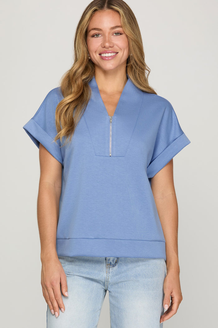 Scuba Half-Zip & Skort Set